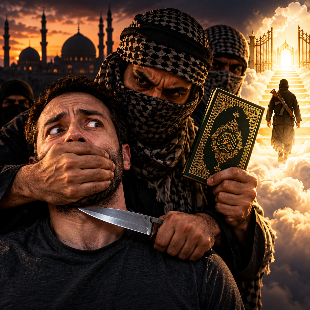 Is Allah that scared of me for deserting Islam, that he ordered my killing?